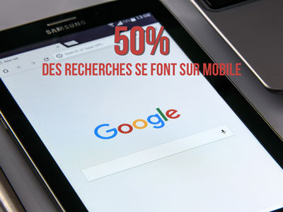 Plus de 50 % des recherches sur Google se font sur mobile