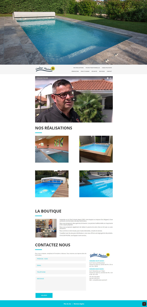 Couleur Piscine