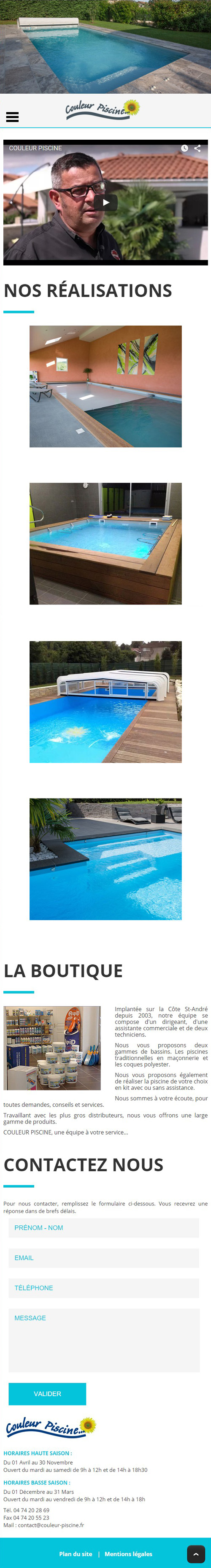Couleur Piscineversion mobile