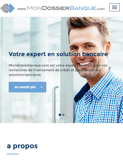 Mon Dossier Banqueversion mobile