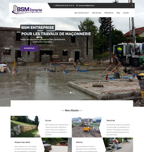 BSM Entreprise : Construction et rénovation de bâtiments à Grenoble