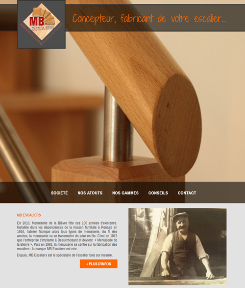 MB Escalier : Fabrication d'escalier en Is&egrave;re