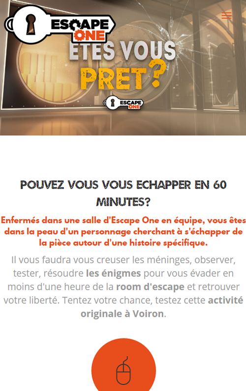 Escape Oneversion mobile