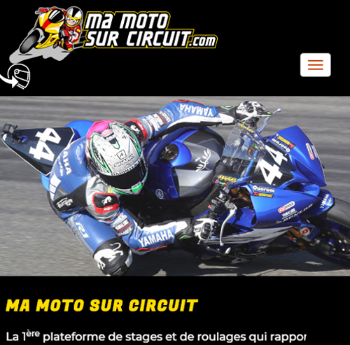 Ma moto sur circuitversion mobile