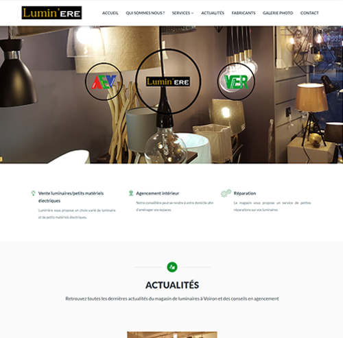 Magasin de mat&eacute;riel &eacute;lectrique et de luminaires &agrave; Voiron