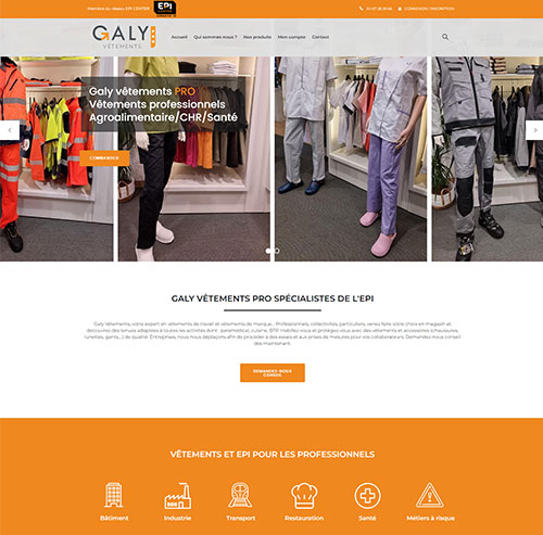 Visiter le site Galy Vêtements