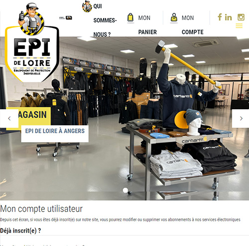 EPI de Loireversion mobile