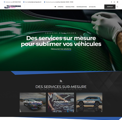 Consultez le site de Covering Déco