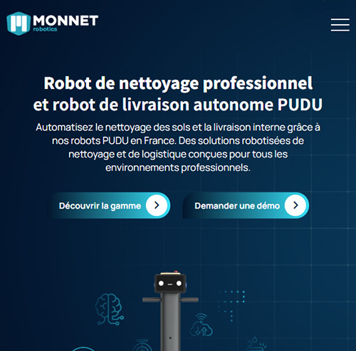 Monnet Roboticsversion mobile