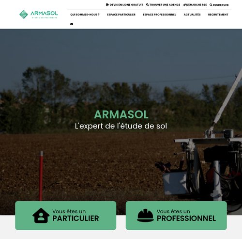 Site internet Armasol