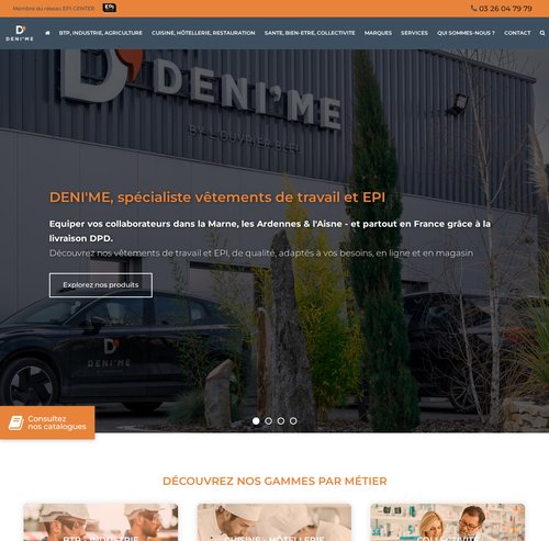 Site internet Denime