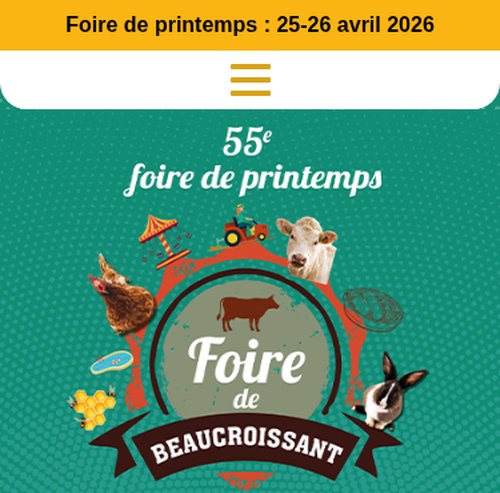 Foire de Beaucroissantversion mobile