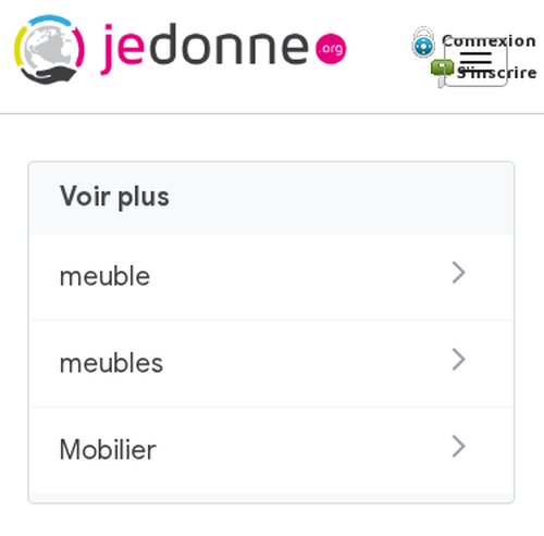Je donneversion mobile