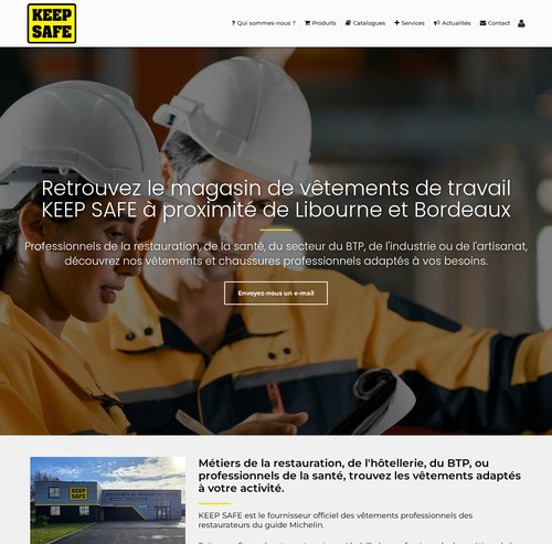Site internet Keepsafe