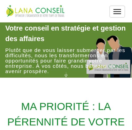 Lana Conseilversion mobile
