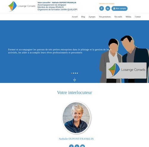 Site internet losangeconseils