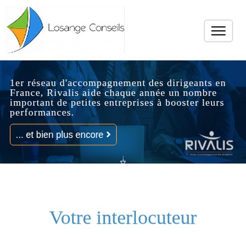 Losange Conseilsversion mobile