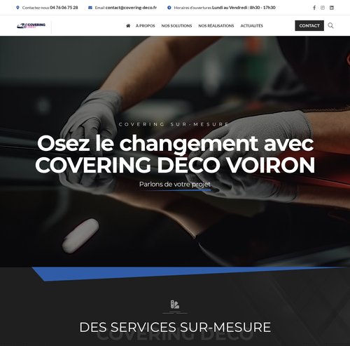 Site internet Moncoverdesign