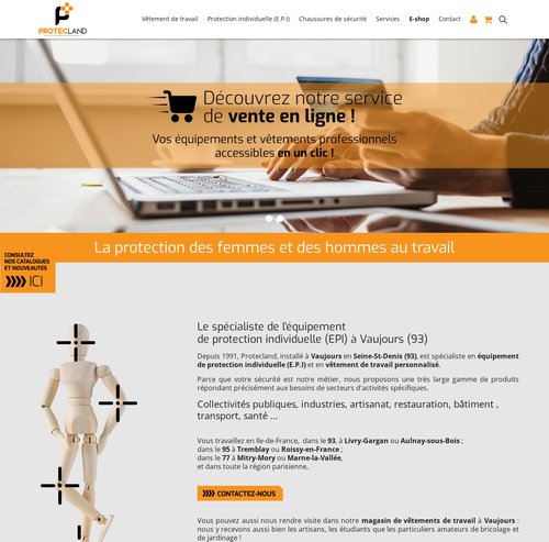 Site internet Protecland