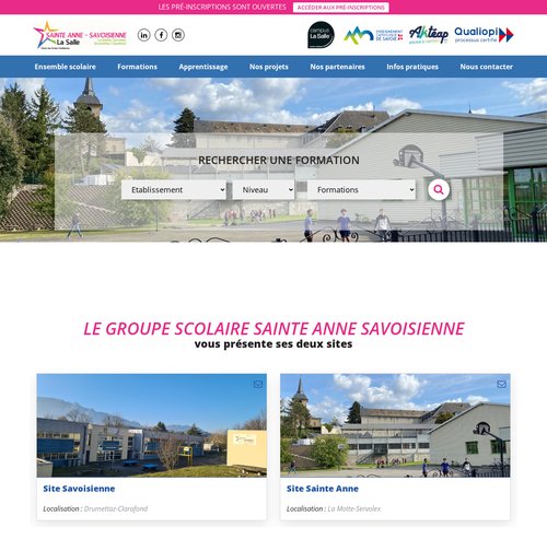 Site internet Steanne Sav