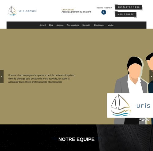 Site internet Uris Conseil