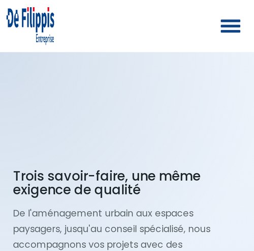 De Filippis Entrepriseversion mobile