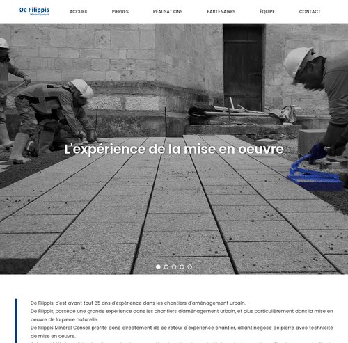 Site internet Min&eacute;ral Conseil