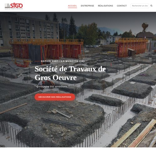 Site internet STGO