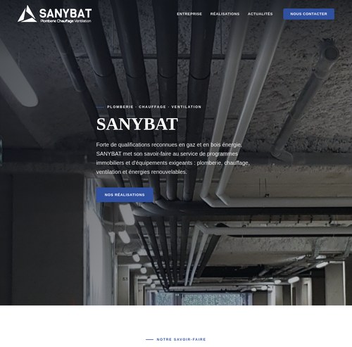 Site internet SANYBAT